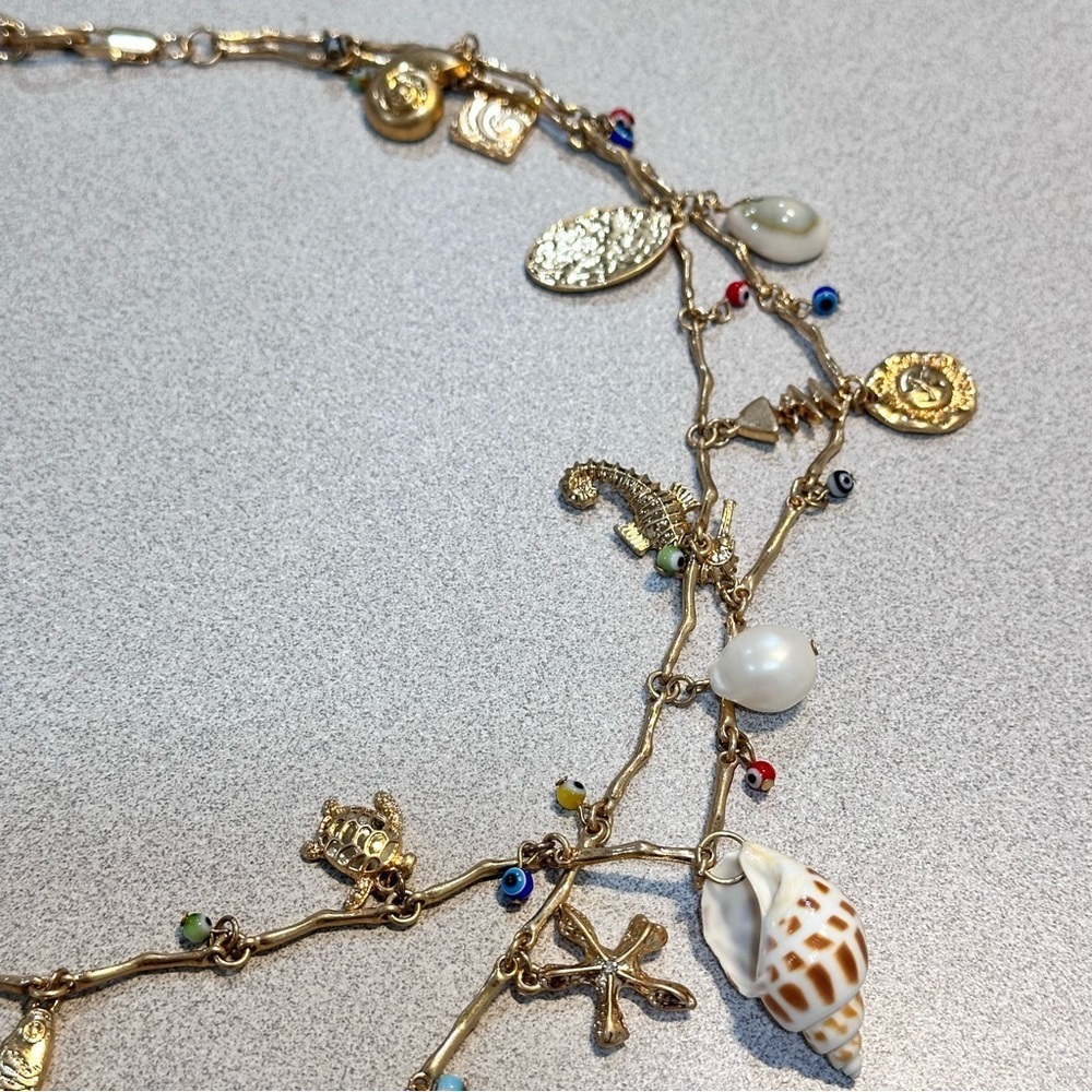 NEW Zara Double Sea Charms Belt - Picture 4 of 7